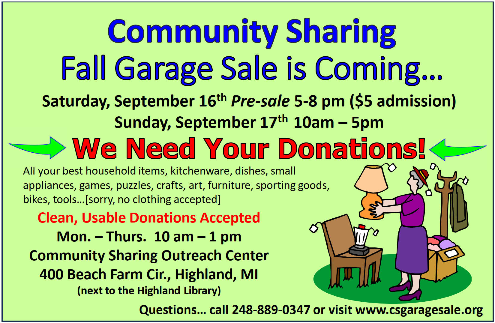 cs garage sale fall 2023 ad monthly shopper june cs garage sale fall 2023 ad monthly shopper june