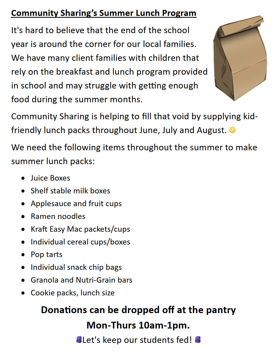 community sharing summer lunch full page rev