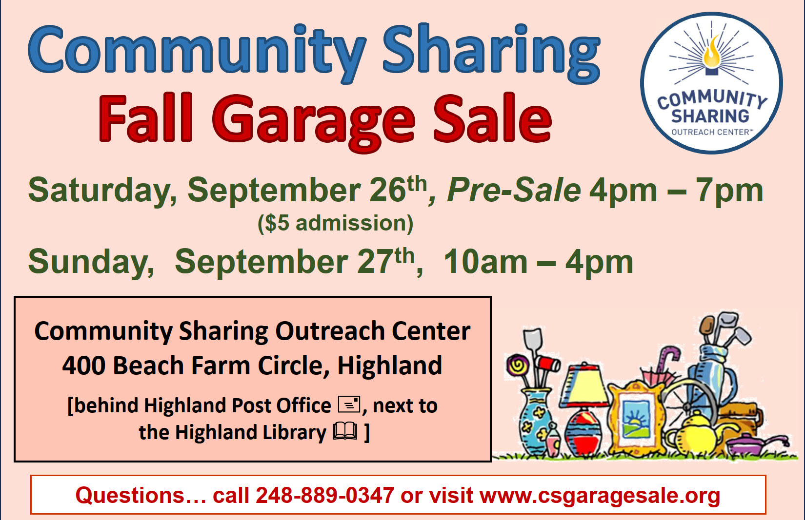 cs garage sale fall 2026 lite orange 1